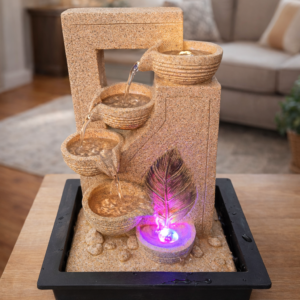 Leave water fountain